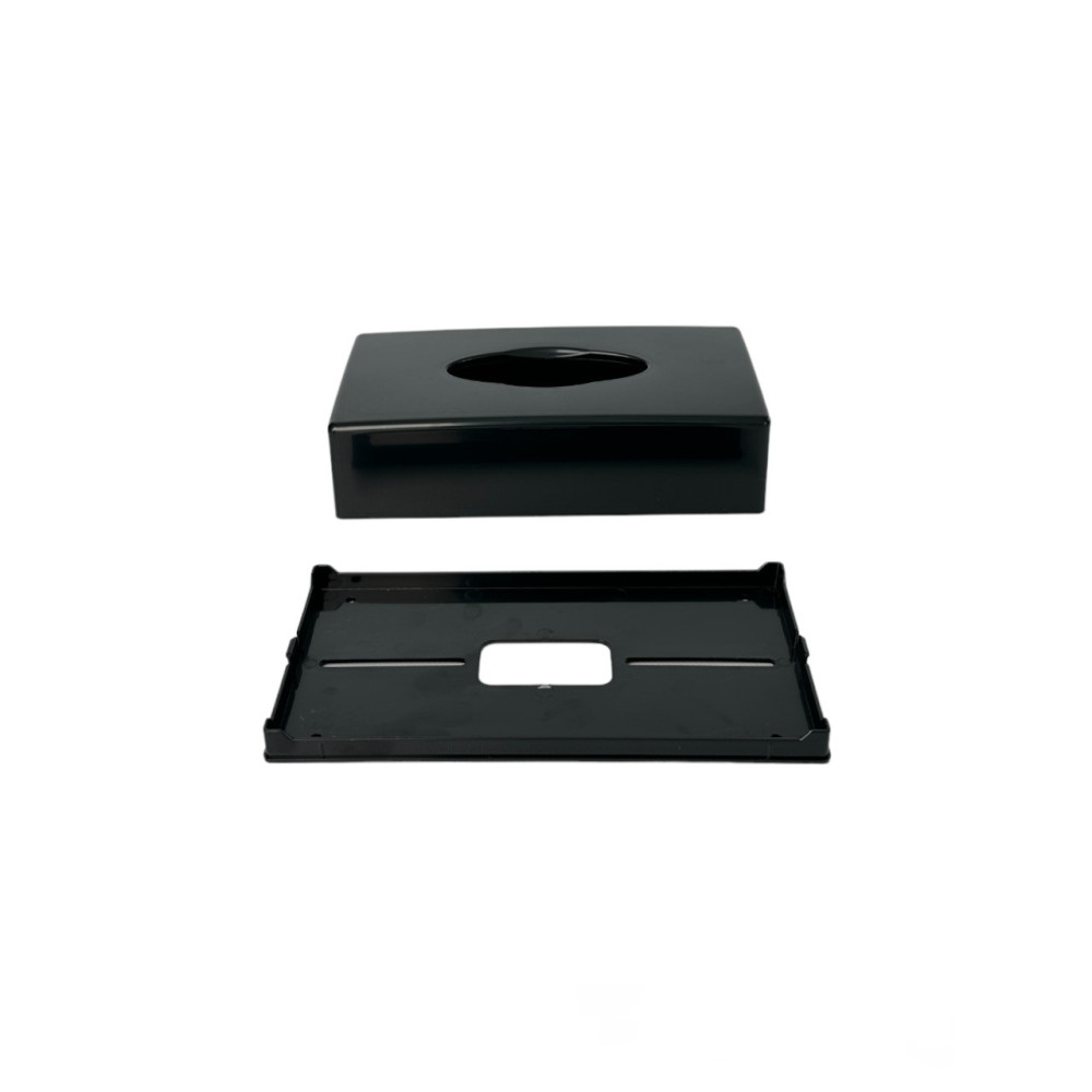 Контейнер для салфеток, органайзер для салфеток, салфетница, дозатор для салфеток 24х13см черный Контейнер для салфеток, органайзер для салфеток, салфетница, дозатор для салфеток 24х13см черный