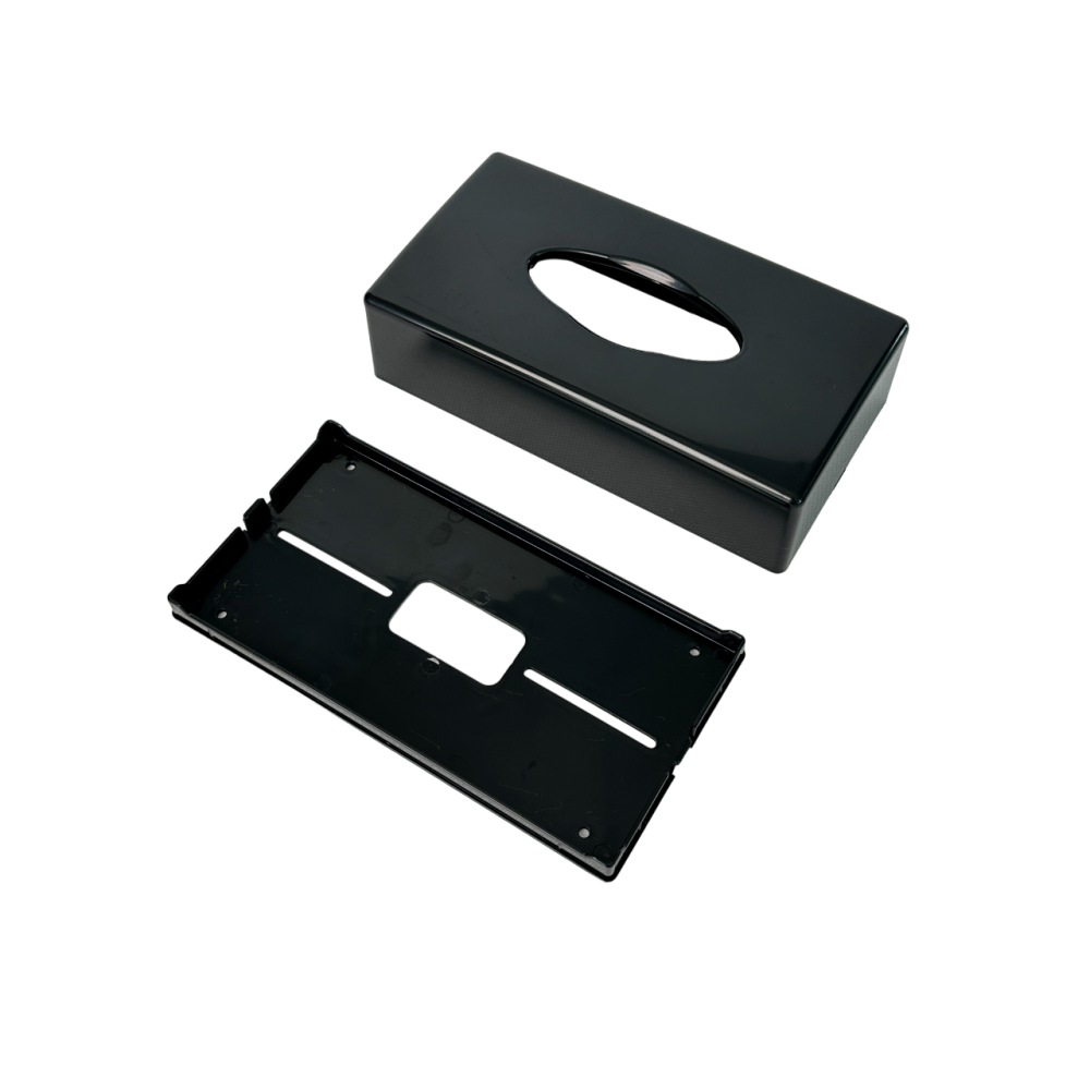 Контейнер для салфеток, органайзер для салфеток, салфетница, дозатор для салфеток 24х13см черный Контейнер для салфеток, органайзер для салфеток, салфетница, дозатор для салфеток 24х13см черный