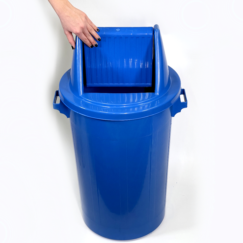Пластиковый мусорный бак с поворотной крышкой бак прямоугольной формы на 90 л с поворотной крышкой типа "буфет" Пластиковый мусорный бак с поворотной крышкой бак прямоугольной формы на 90 л с поворотной крышкой типа "буфет"