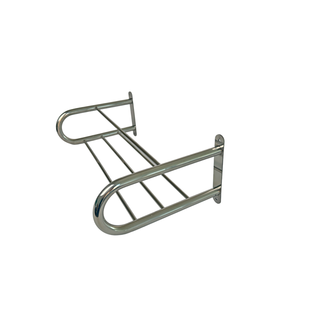 Держатель настенная полка-вешалка для полотенец из нержавеющей стали в ванную комнату Держатель настенная полка-вешалка для полотенец из нержавеющей стали в ванную комнату