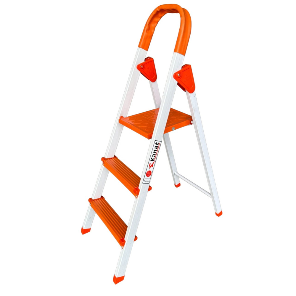 Стремянка Kanat Rita на 3 ступени, стремянка на 3 ступени, стремянка на три ступени Стремянка Kanat Rita на 3 ступени, стремянка на 3 ступени, стремянка на три ступени