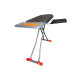 Гладильная доска с розеткой и полкой для вещей NOVELTY LUX NL-720, гладильная доска с подставкой под утюг