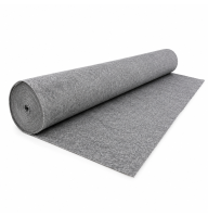 Геотекстиль термоскрепленный Santex Geo GREY 200 гр./м2, шир. 2м для подъездных путей, временных дорог, устройство парковок легковых автомобилей