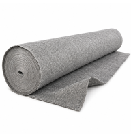 Геотекстиль термоскрепленный Santex Geo GREY 300 гр./м2, шир. 2,0 для строительства дорог, фортификационных сооружений, кровельных работ