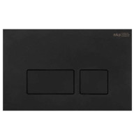 0044 Клавіша змиву для інсталяціїї Dark grey 3/6 LT прямокутна