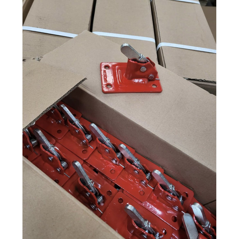 Зажим-чироз для опалубки гальванiзований товщиною 4мм Зажим-чироз для опалубки гальванiзований товщиною 4мм