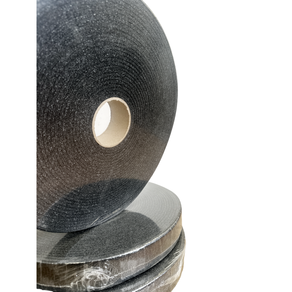 Стрічка ущільнювальна з хімічно зшитого поліетилену 30мм*3мм*30м, стрічка звукоізоляційна самоклейна діхтунг  Стрічка ущільнювальна з хімічно зшитого поліетилену 30мм*3мм*30м, стрічка звукоізоляційна самоклейна діхтунг