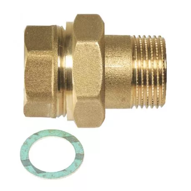 Збірка (прокладка) латунна пряма Ø1/2″ ВЗ FP Comisa S.p.A