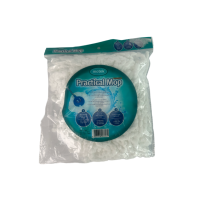 Насадка веревочная к швабре, моп из микрофибры сменный для швабры, круглый, поворотный (совместим с наборами MT-10, MT-15, MT-24)