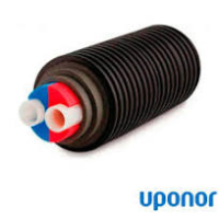 Труба Uponor Ecoflex Thermo в бухті 6 бар Twin 2x32x2,9/175 Труба Uponor Ecoflex Thermo в бухті 6 бар Twin 2x32x2,9/175
