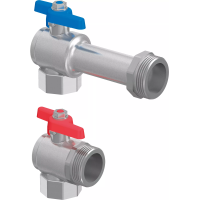 Кутові крани до колектору Uponor Vario Rp 3/4" - G1" Кутові крани до колектору Uponor Vario Rp 3/4" - G1"