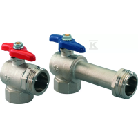 Кутові крани для колектору Uponor Vario G1-Rp1 Кутові крани для колектору Uponor Vario G1-Rp1