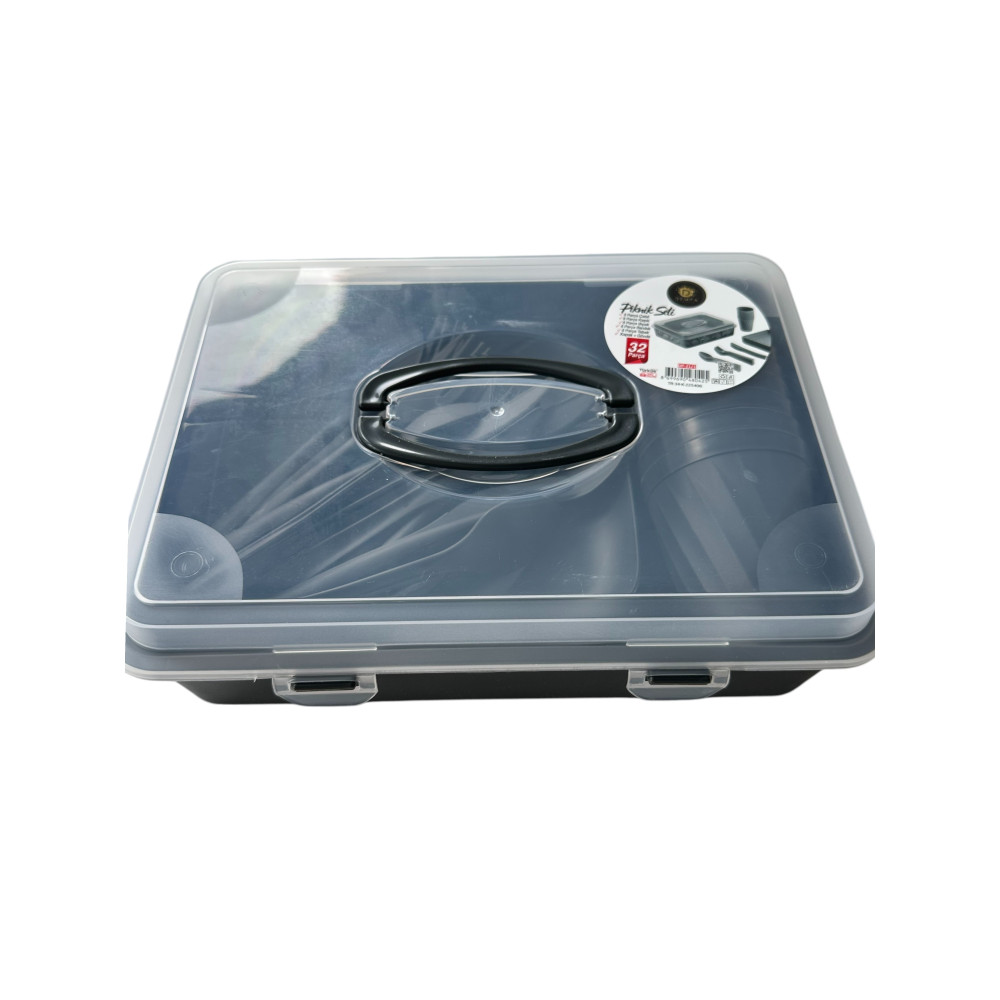 Набор посуды для пикника на 6 персон (32 предмета) DP-22/1 Набор посуды для пикника на 6 персон (32 предмета) DP-22/1