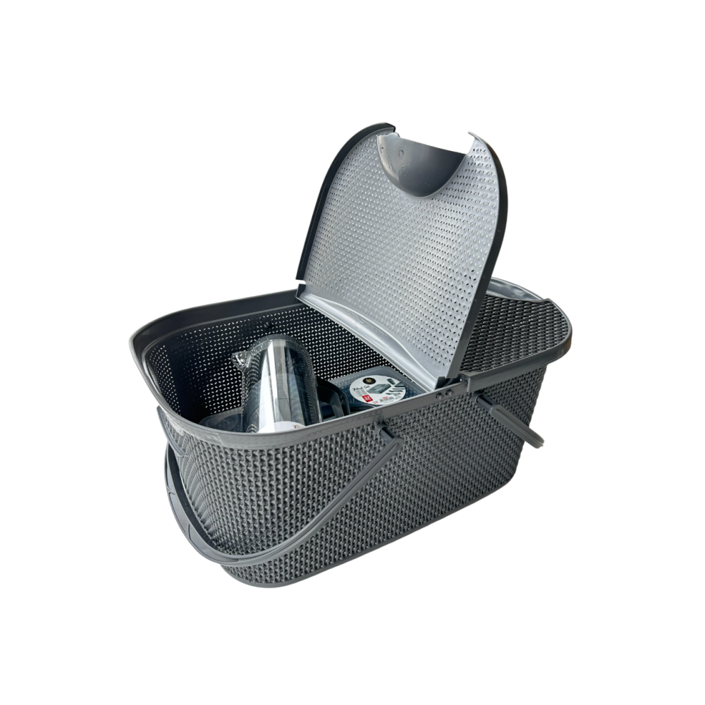 Набор посуды для пикника с корзиной на 6 персон (36 предметов) DP-76 Набор посуды для пикника с корзиной на 6 персон (36 предметов) DP-76