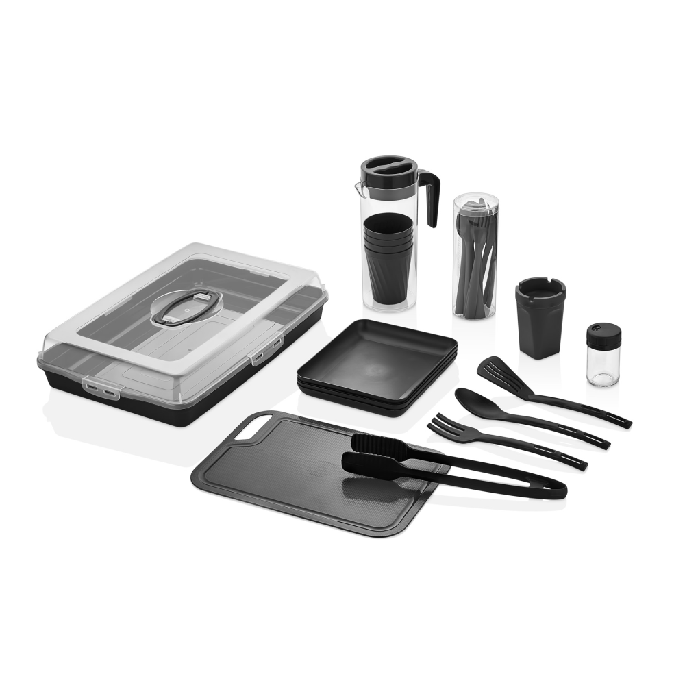 Набор посуды для пикника на 4 персоны (32 предмета) DP-70 Набор посуды для пикника на 4 персоны (32 предмета) DP-70