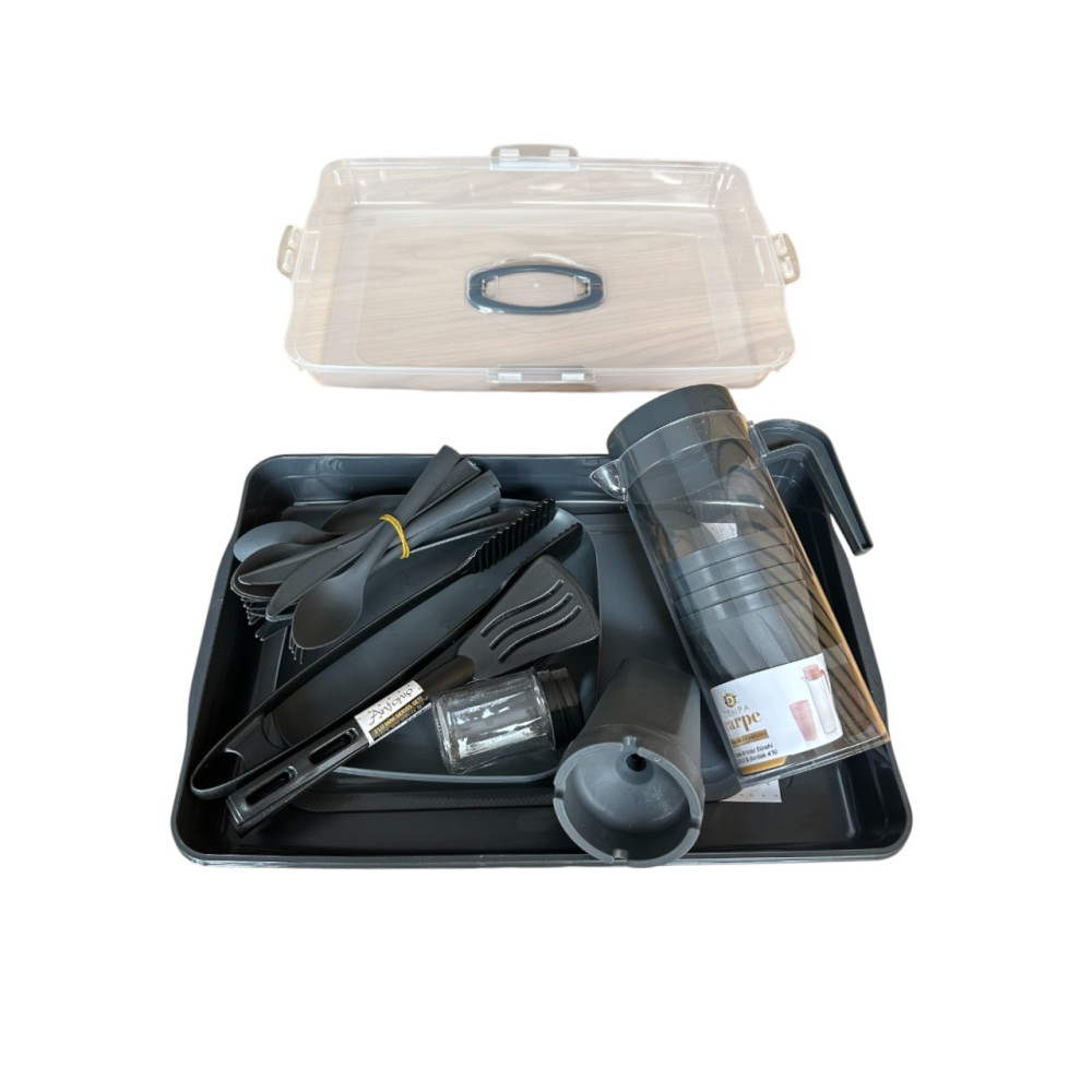 Набор посуды для пикника на 4 персоны (32 предмета) DP-70 Набор посуды для пикника на 4 персоны (32 предмета) DP-70