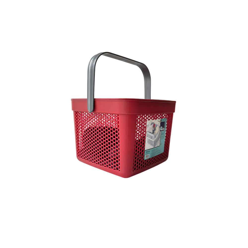 Набір посуду для пікніка з корзиною 8л на 6 персон (32 предмети) червоний Набір посуду для пікніка з корзиною 8л на 6 персон (32 предмети) червоний