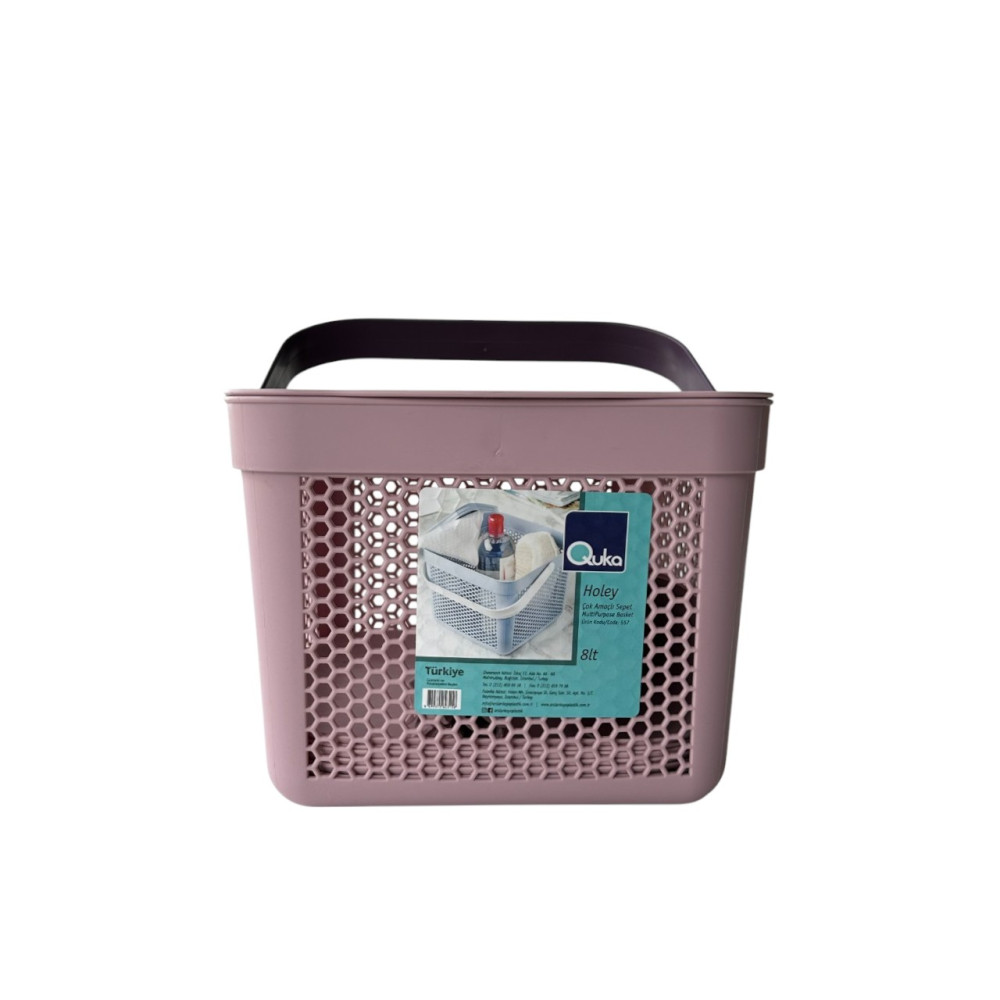 Набір посуду для пікніка з корзиною 8л на 6 персон (32 предмети) рожевий Набір посуду для пікніка з корзиною 8л на 6 персон (32 предмети) рожевий