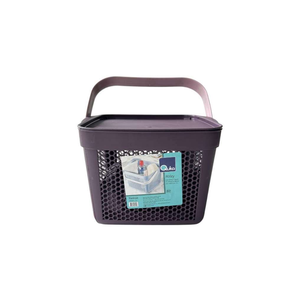 Набор посуды для пикника с корзиной 8л на 6 персон (32 предмета) фиолетовый DP-77 Набор посуды для пикника с корзиной 8л на 6 персон (32 предмета) фиолетовый DP-77