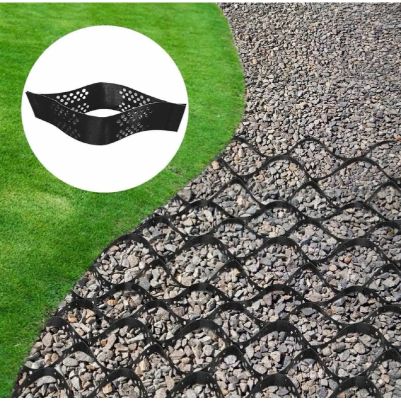 Георешетка объемная УГС-40, перфорированная, высота - 15см, чар.33х33см