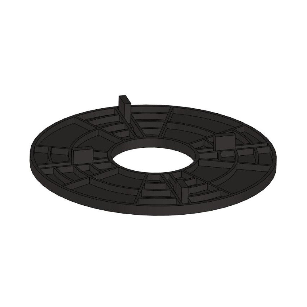 Опора фиксированная для создания фальшпола 7мм, нерегулируемая опора 7мм Опора фиксированная для создания фальшпола 7мм, нерегулируемая опора 7мм