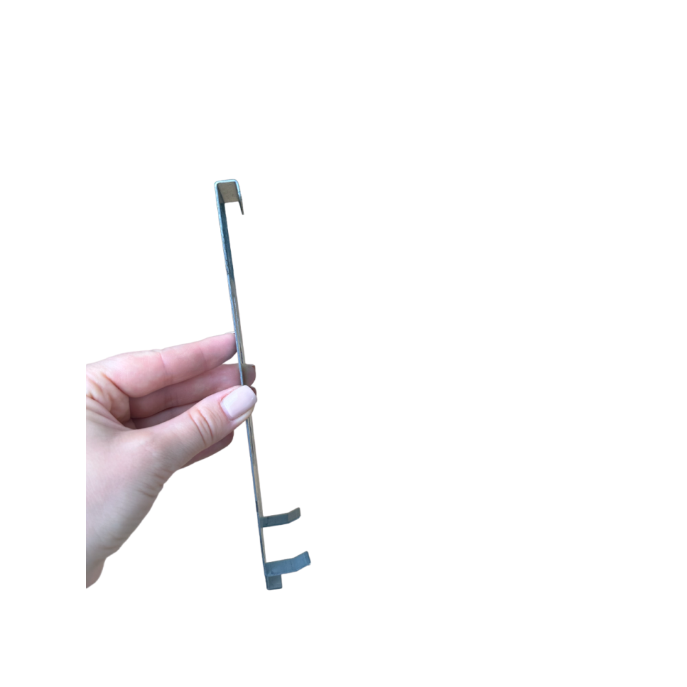 Нижній затискач для вертикального кріплення плитки K-EВ, вертикальний фіксатор керамограніту нижній Нижній затискач для вертикального кріплення плитки K-EВ, вертикальний фіксатор керамограніту нижній