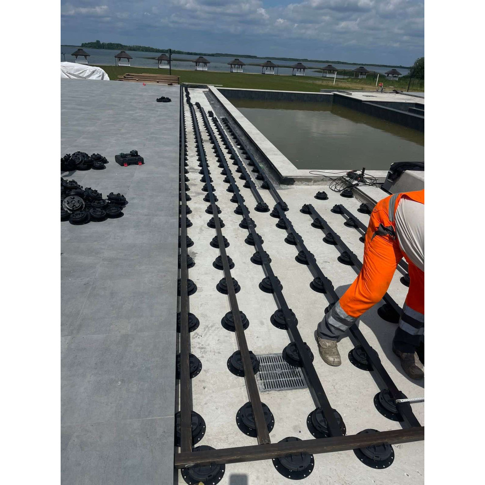 Регульована опора K-A2 Karoapp 52-82 мм, опора для фальшпідлоги під лаги і керамограніт Регульована опора K-A2 Karoapp 52-82 мм, опора для фальшпідлоги під лаги і керамограніт