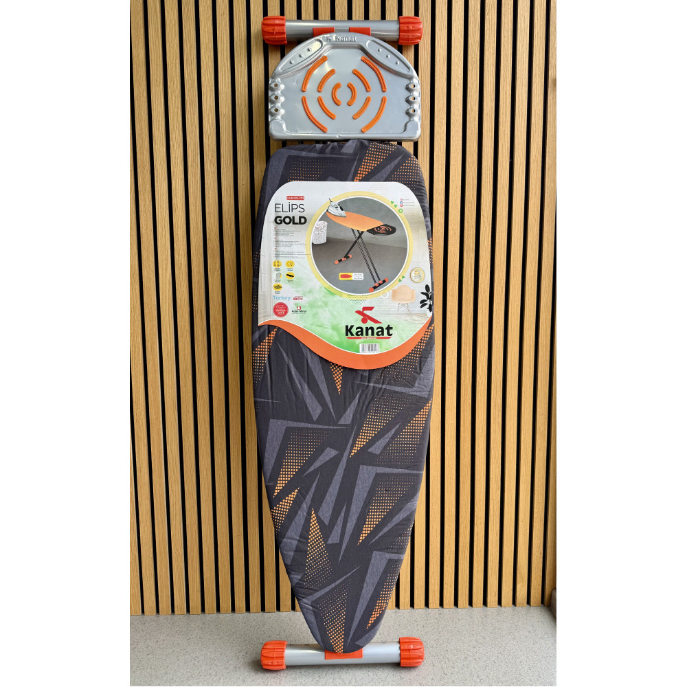 Прасувальна дошка KANAT ELIPS GOLD EG-705 44х122см Прасувальна дошка KANAT ELIPS GOLD EG-705 44х122см