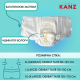 ПІДГУЗКИ ДЛЯ ДОРОСЛИХ KANZ Розмір: Extra Large (XL) 30 шт. в пакунку ПІДГУЗКИ ДЛЯ ДОРОСЛИХ KANZ Розмір: Extra Large (XL) 30 шт. в пакунку