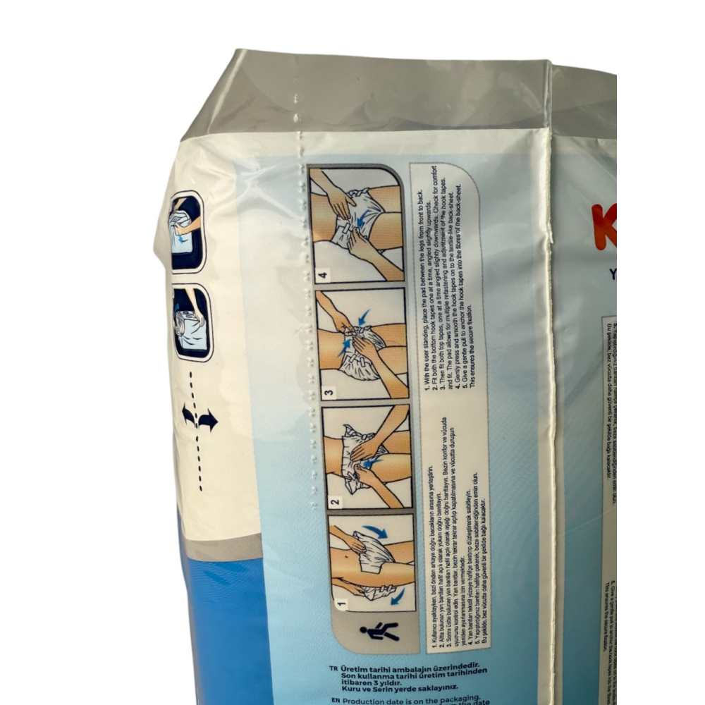 ПІДГУЗКИ ДЛЯ ДОРОСЛИХ KANZ Розмір: Large (L) 30 шт. в пакунку ПІДГУЗКИ ДЛЯ ДОРОСЛИХ KANZ Розмір: Large (L) 30 шт. в пакунку