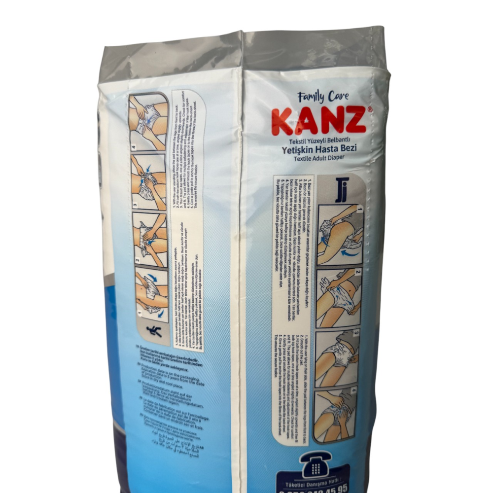 ПІДГУЗКИ ДЛЯ ДОРОСЛИХ KANZ Розмір: Large (L) 30 шт. в пакунку ПІДГУЗКИ ДЛЯ ДОРОСЛИХ KANZ Розмір: Large (L) 30 шт. в пакунку