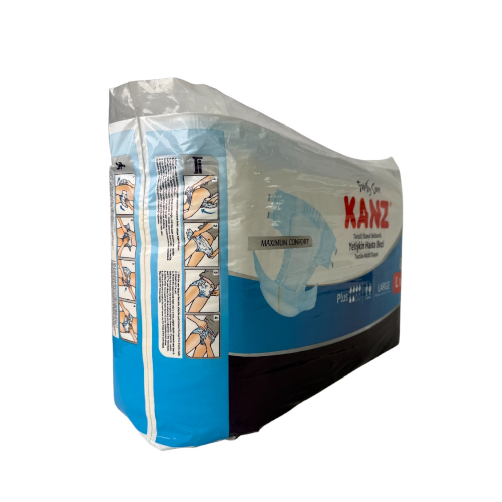 ПІДГУЗКИ ДЛЯ ДОРОСЛИХ KANZ Розмір: Large (L) 30 шт. в пакунку ПІДГУЗКИ ДЛЯ ДОРОСЛИХ KANZ Розмір: Large (L) 30 шт. в пакунку