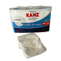 ПІДГУЗКИ ДЛЯ ДОРОСЛИХ KANZ Розмір: Medium (M) 30 шт. в пакунку ПІДГУЗКИ ДЛЯ ДОРОСЛИХ KANZ Розмір: Medium (M) 30 шт. в пакунку
