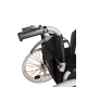 Інвалідний візок складаний EXC-2007, механічна коляска з ручними гальмами, крісло колісне механічне