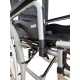 Інвалідний візок складаний EXC-2007, механічна коляска з ручними гальмами, крісло колісне механічне