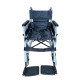 Інвалідний візок складаний EXC-2007, механічна коляска з ручними гальмами, крісло колісне механічне