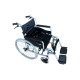 Інвалідний візок складаний EXC-2007, механічна коляска з ручними гальмами, крісло колісне механічне