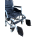 Інвалідний візок складаний EXC-2007, механічна коляска з ручними гальмами, крісло колісне механічне