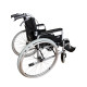 Інвалідний візок складаний EXC-2007, механічна коляска з ручними гальмами, крісло колісне механічне