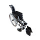 Інвалідний візок складаний EXC-2007, механічна коляска з ручними гальмами, крісло колісне механічне