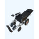 Електричний інвалідний візок EXC-2008 складний до 130 кг, крісло колісне електричне з регульованою спинкою і підніжками