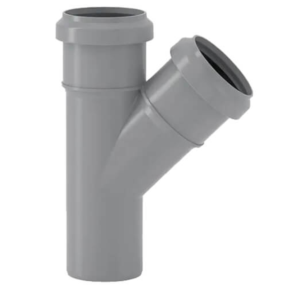 Трійник 45° Ø50/50  HTEA  Valsir S.p.A.