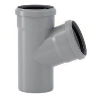 Трійник 67° Ø110/110 HTEA Valsir S.p.A