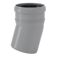 Коліно 15° Ø110  HTB   Valsir S.p.A.