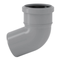 Колено 67° Ø110 HTB Valsir S.p.A.