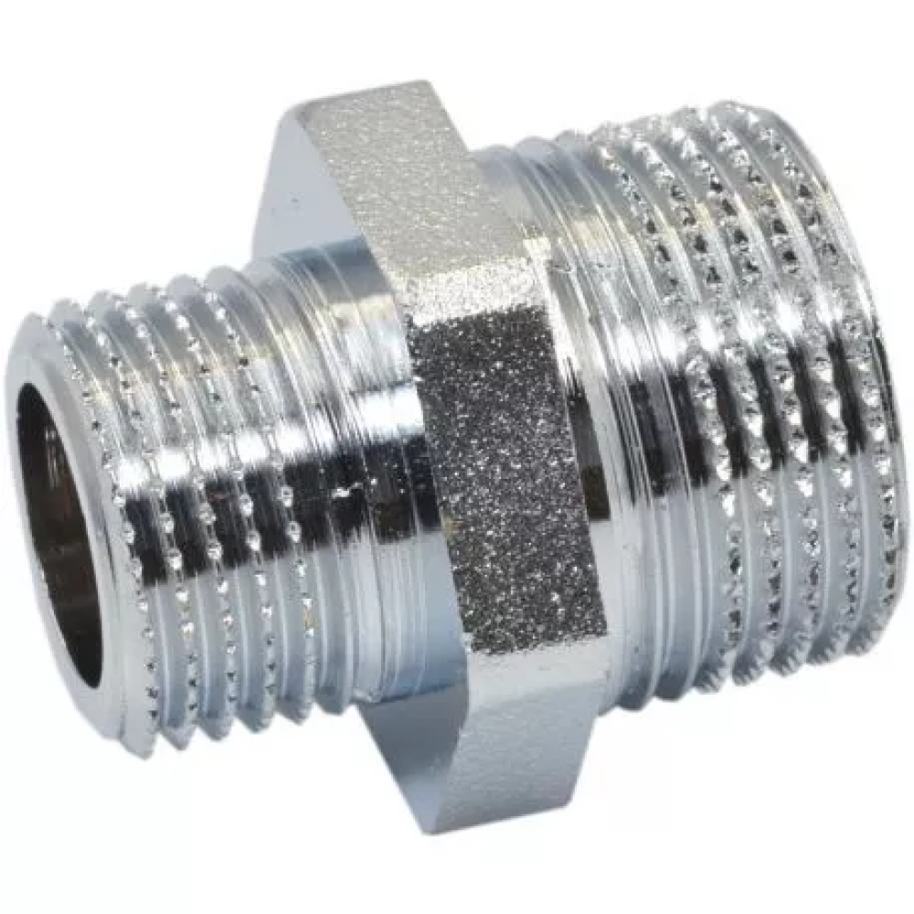 Ниппель редукционный (хром) Ø1/2″ х 3/4″ НН FP Pattaroni S.r.l.