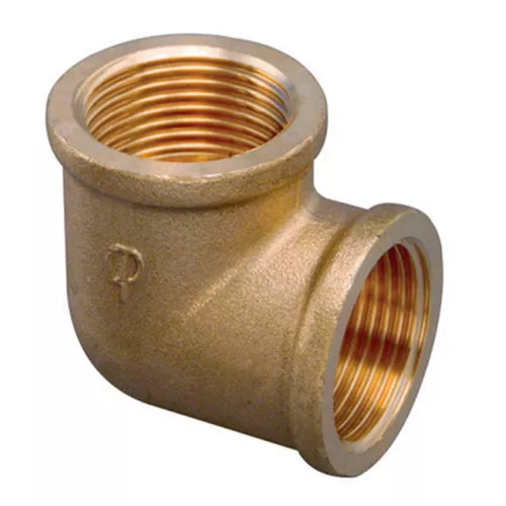 Колено латунное Ø1/2″ ВВ FP Pattaroni