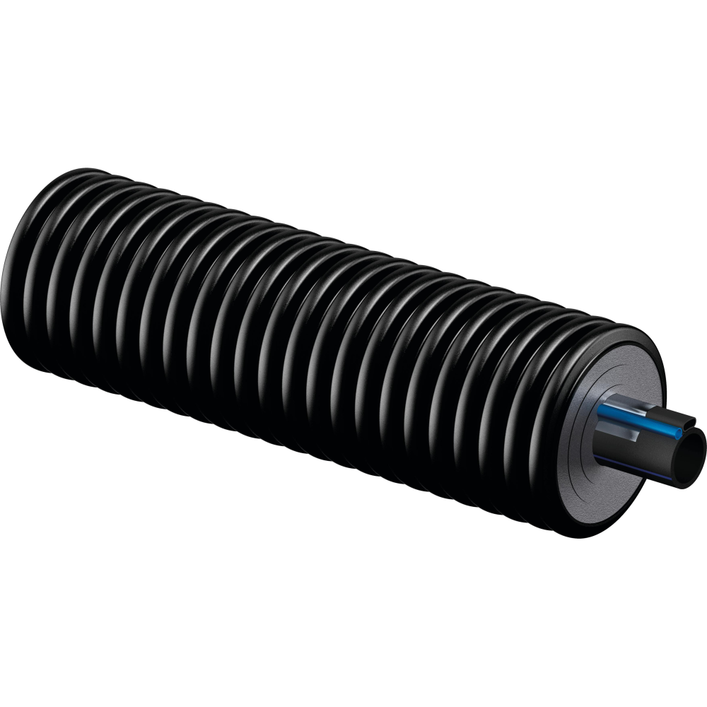 Труба с кабелем Uponor Ecoflex Supra PLUS 16 бар cable 32x2,9/140 1x10W/m