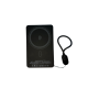 Ультратонкий повербанк 10000 mAh, беспроводная зарядка, магнитная крепь и ножка, цвет черный