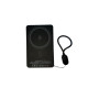 Ультратонкий повербанк 10000 mAh, беспроводная зарядка, магнитная крепь и ножка, цвет черный